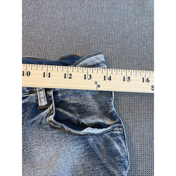 Daisy Y2K Cargo Industrial Grunge Edgy Women's Distressed Wide Leg Utility M - Picture 14 of 16